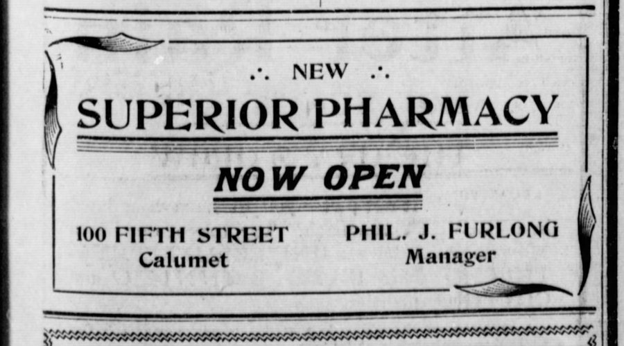 Newspaper ad - <i>The Calumet News</i>, 01 Jun 1911